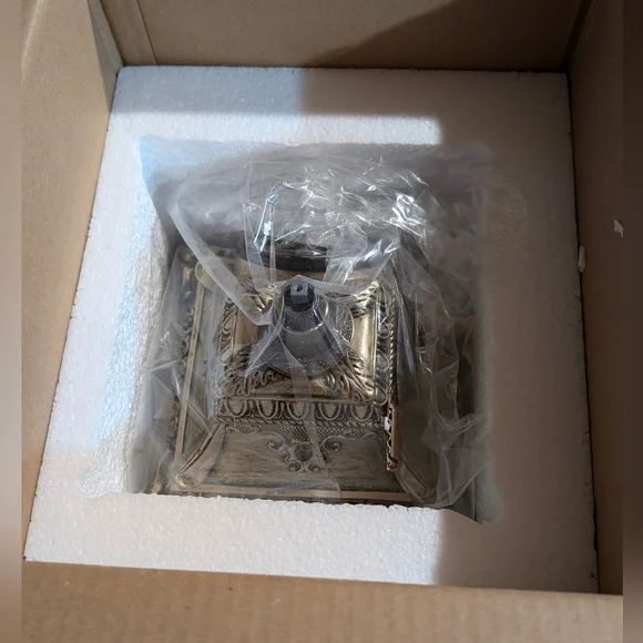 NWOT Jucoan Vintage Bronze Retro Rotary Dial Telephone - Picture 8 of 13